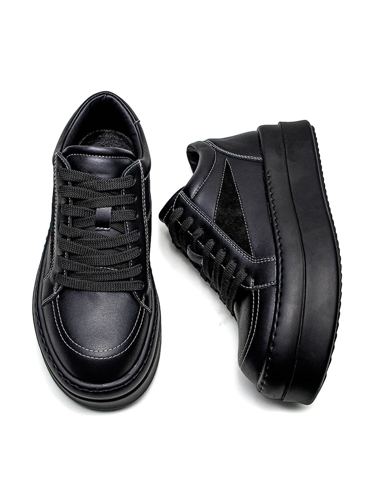Street PU Leather Sneakers
