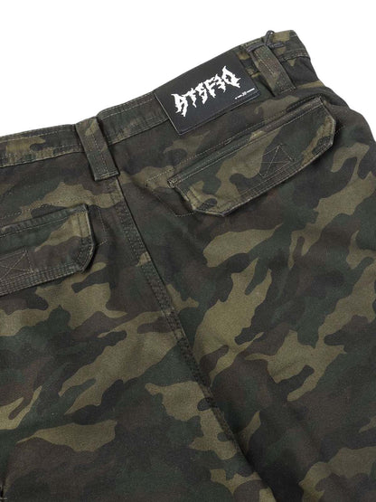 Wasteland Style Camouflage Baggy Cargo Pants - 2384