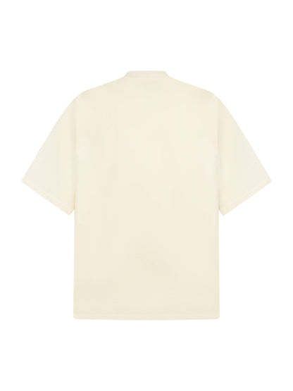 Heavy Retro Patch Embroidered T-shirt