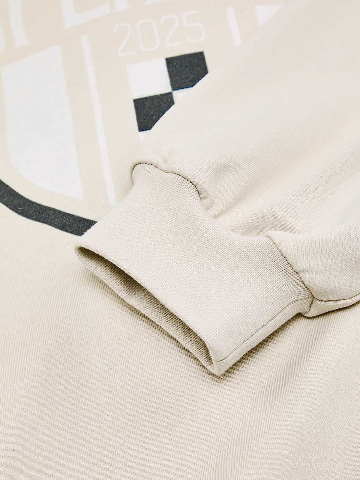 Original Contrast Color Zip Up Hoodie