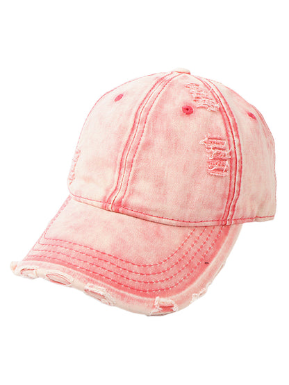 Washed Denim Outdoor  Cap