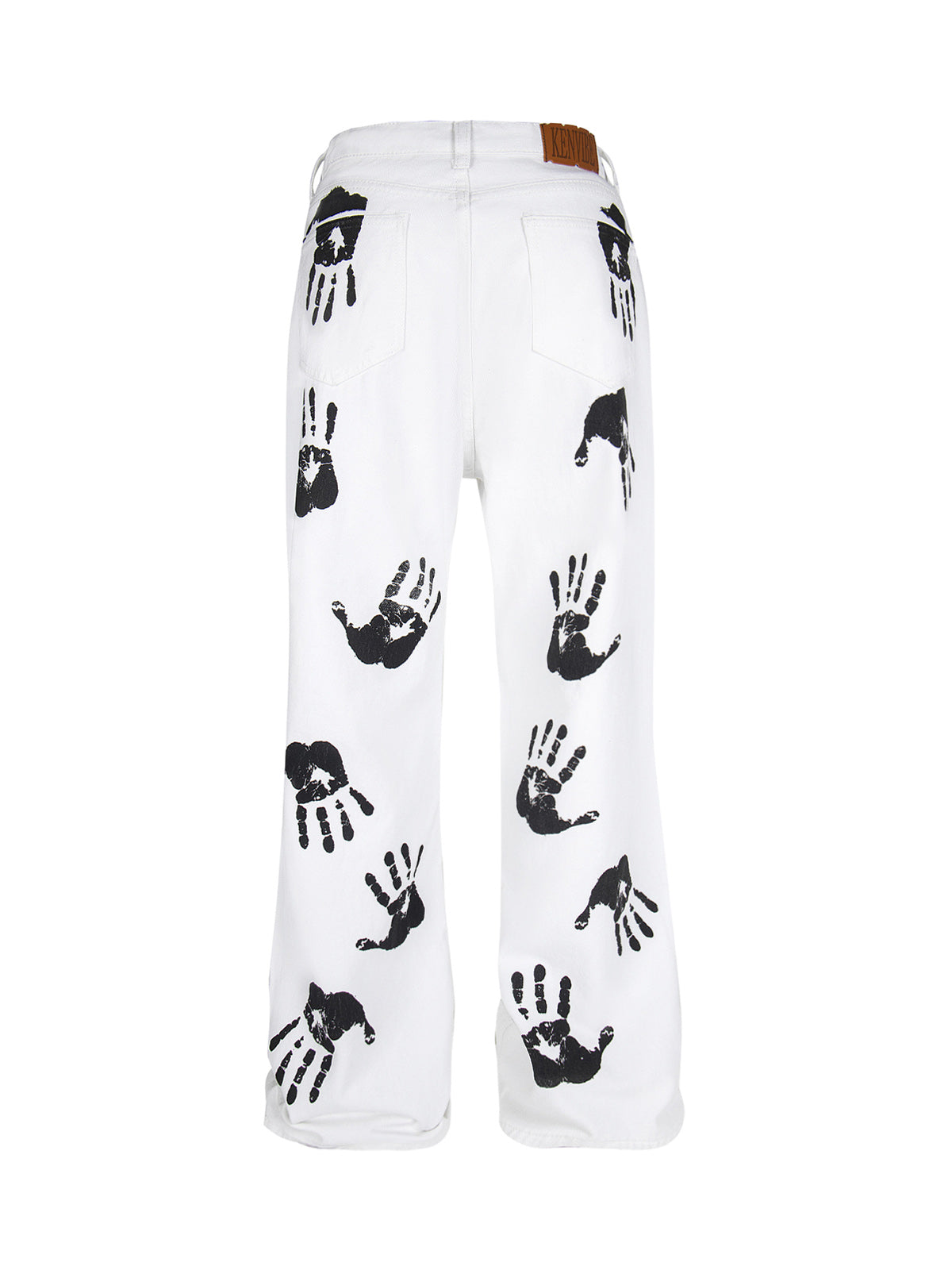 Palm Print Cleanfit Casual Pants