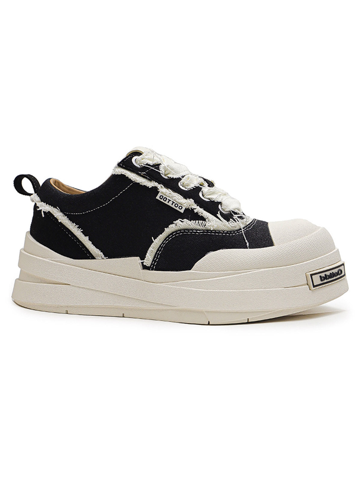 Raggedy Round Toe Sneakers - 2368
