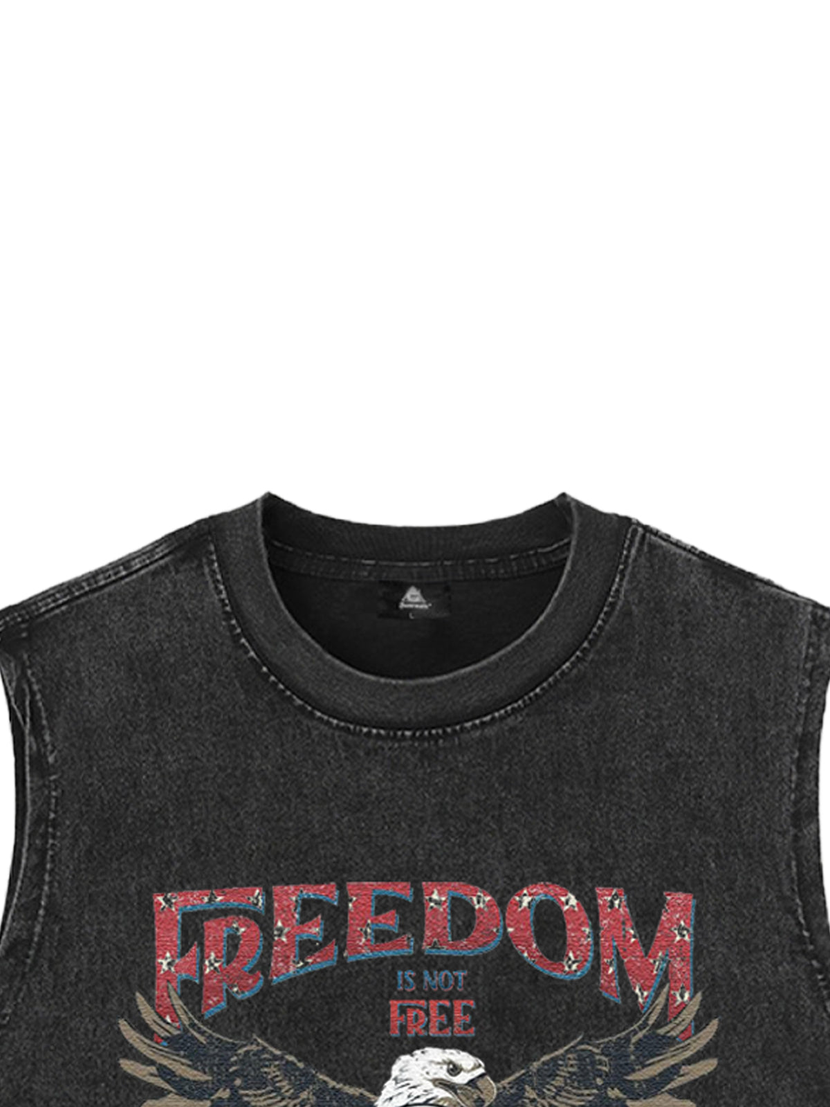 Original Patriotic Eagle Graphic Tank Top