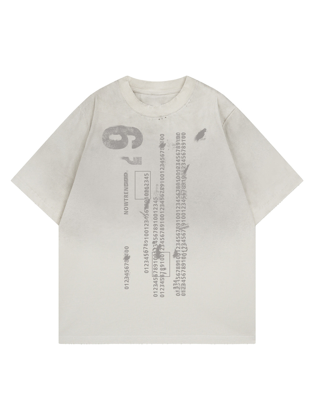Distressed Digital Print T-shirt