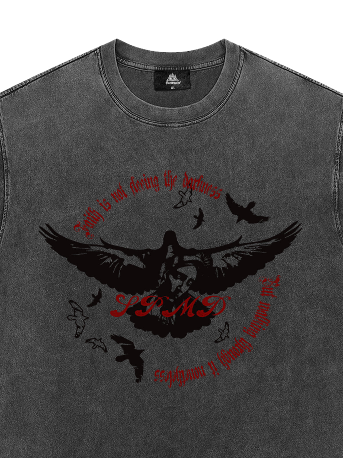 Original Vintage Washed Slogan Graphic T-Shirt