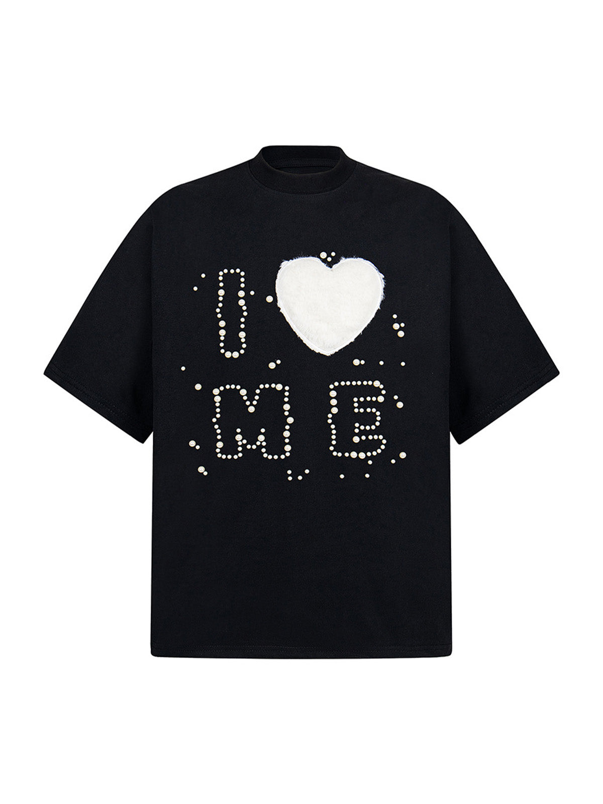 Fun "Love Me" Embellished T-Shirt