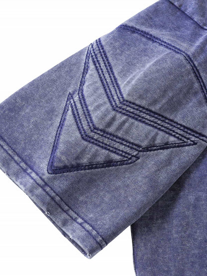 Vintage Washed Crew Neck T-Shirt