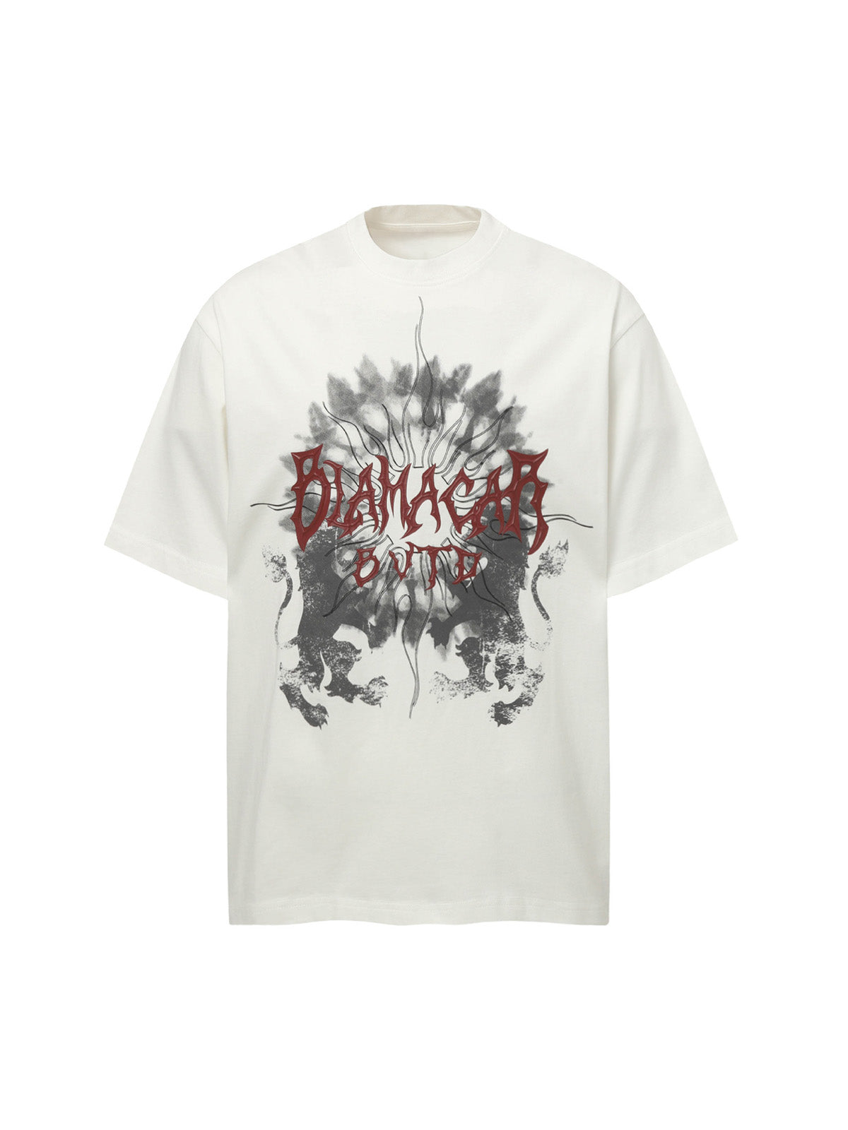 Distressed Batik Graphic T-Shirt