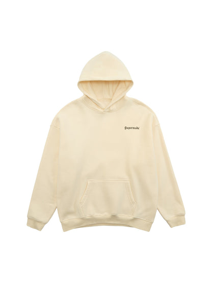 Thesupermade Street Hip-Hop Letters Fleece Tracksuit - 2230
