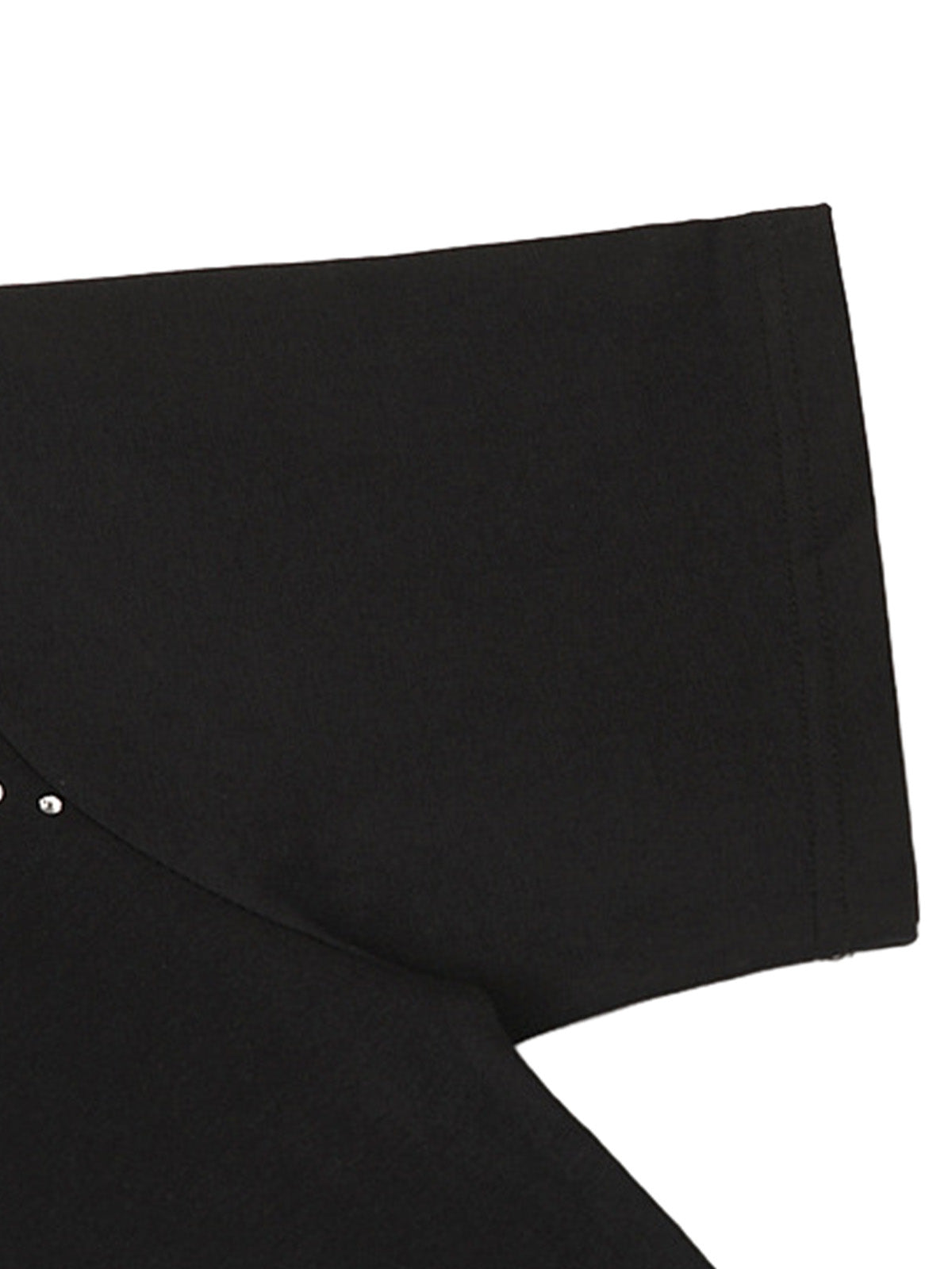 Heavy Rhinestone Short-Sleeve T-shirt