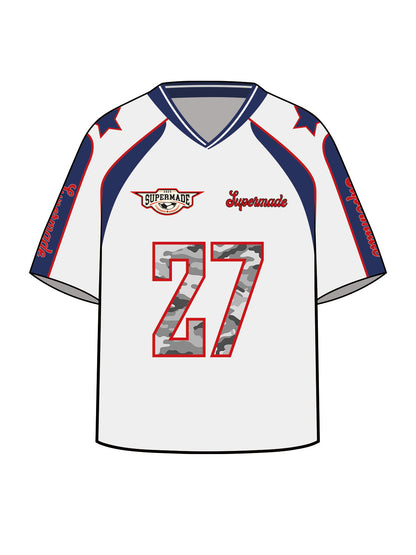 Original Camo Number 27 Sports Jersey T-Shirt