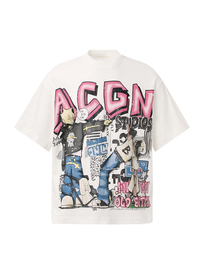 Bold Streetwear Design Graphic T-Shirt