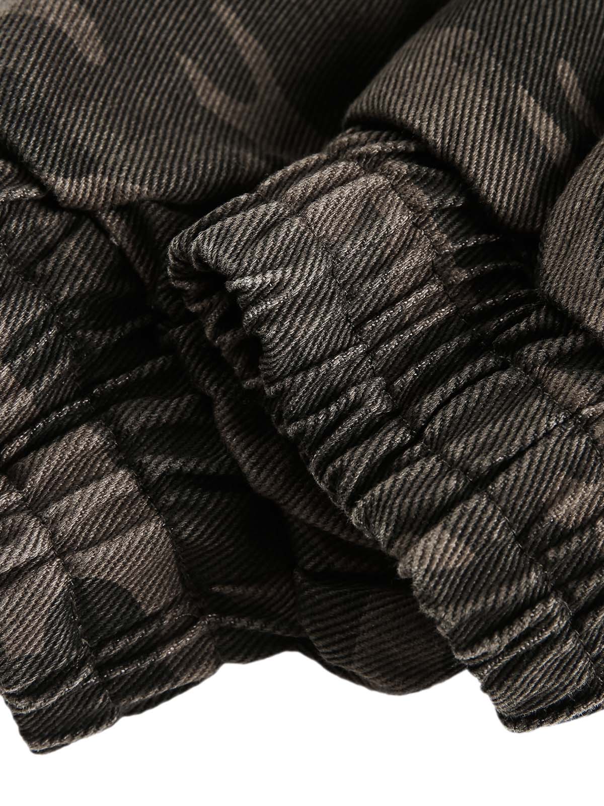 Deconstructed Camouflage Workwear Cardigan Hooded Jacket - 2290