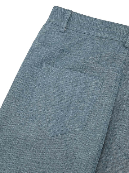 Original Gesture Print Baggy Jeans