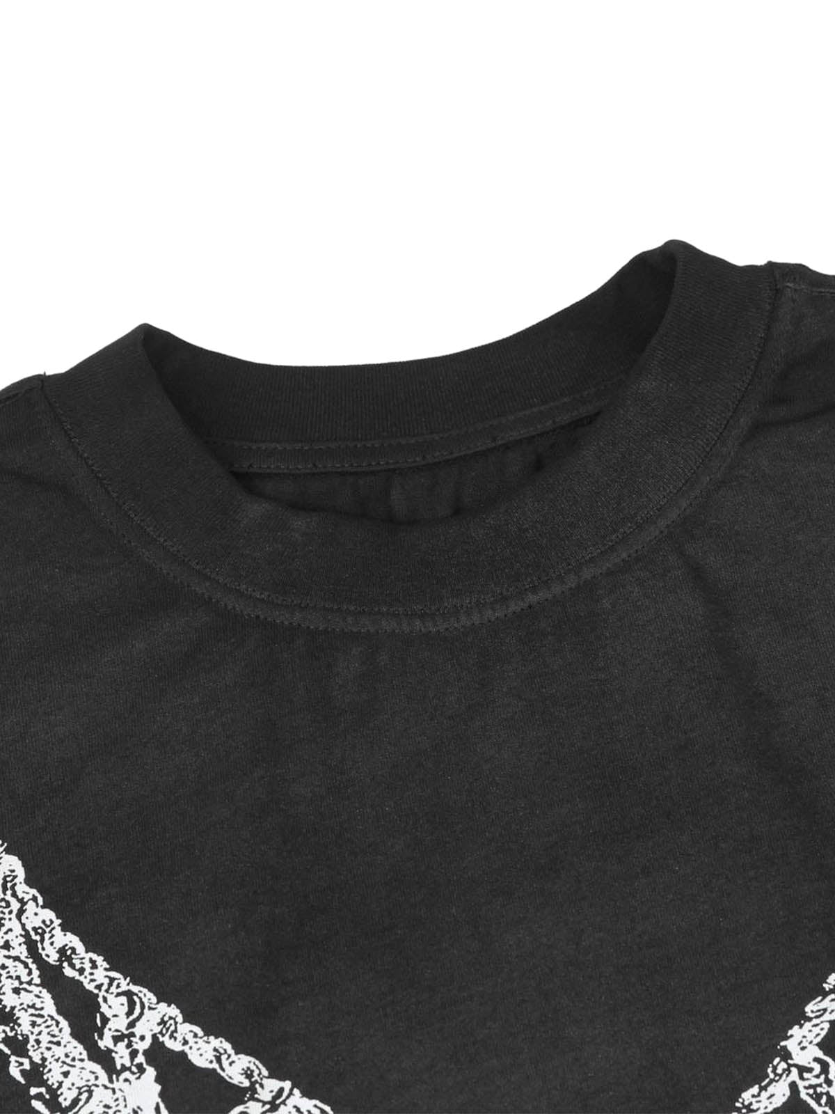 Cross Necklace Graphic T-Shirt