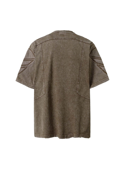 Vintage Washed Crew Neck T-Shirt
