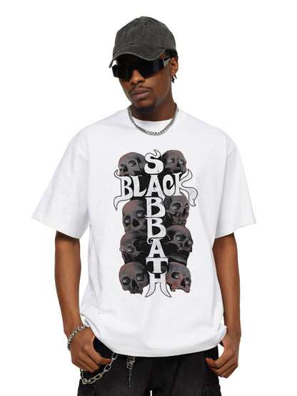 Street Skull Graphic T-Shirt