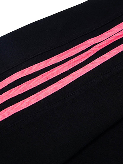 Retro Patchwork Stripe Short Sleeve T-Shirt