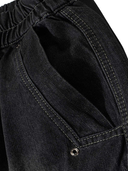 Street RO Washed Denim Cargo Jort