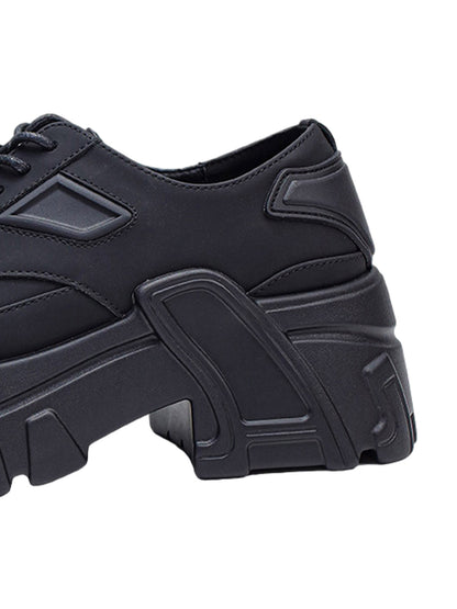 All-Black Platform Shoes