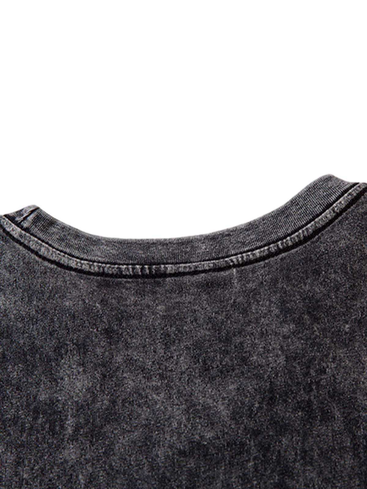 Gradient Tie-Dye Raw Edge Vest