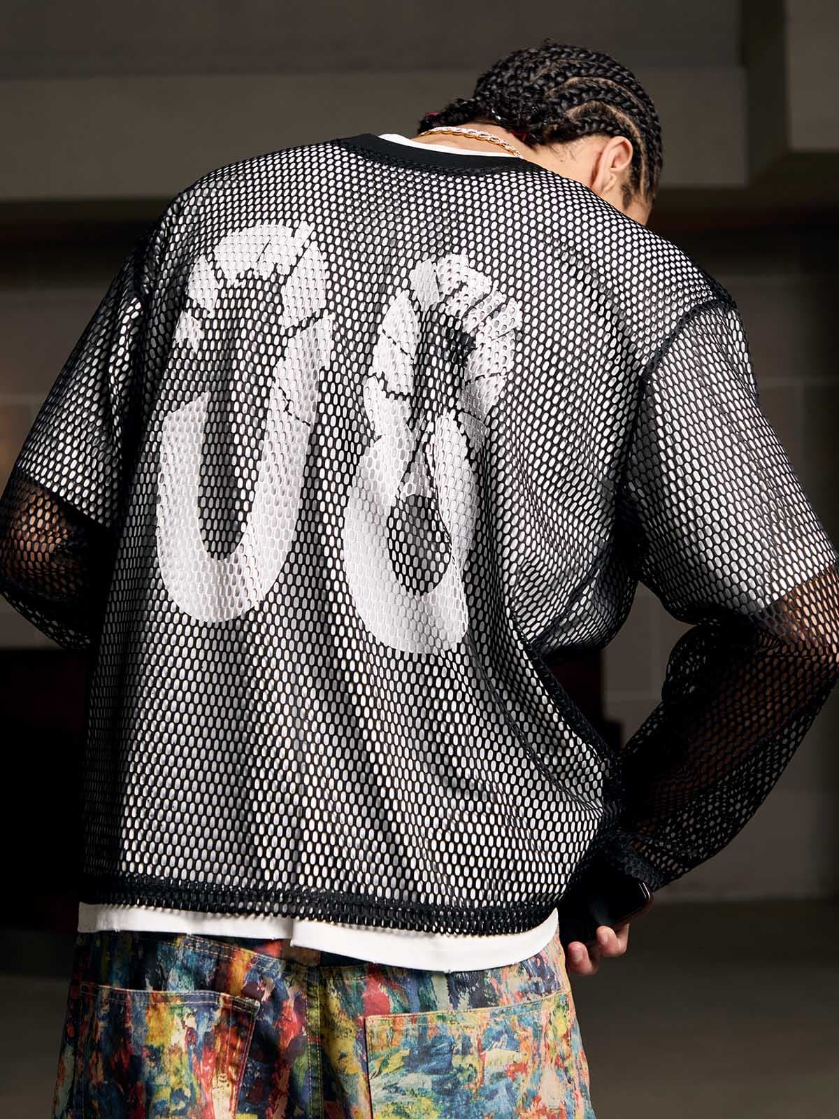 Retro Jersey Long Sleeves T-Shirt - 2347