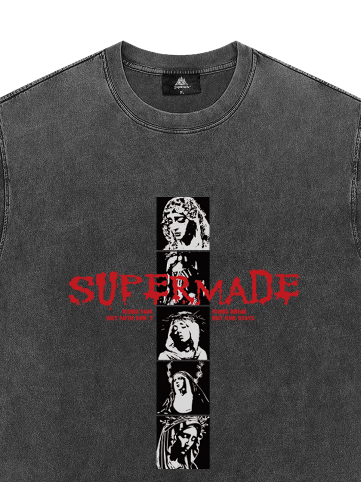 Mary Vintage-Inspired Graphic Design T-Shirt
