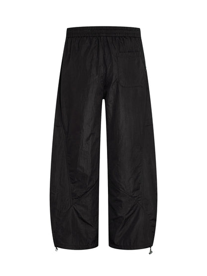 Retro Paratrooper Drape Barrel Pants
