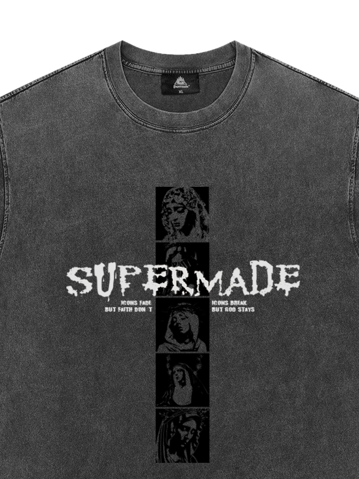 Mary Vintage-Inspired Graphic Design T-Shirt