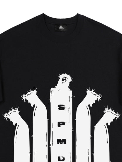 Original Saint Slogan Graphic T-Shirt