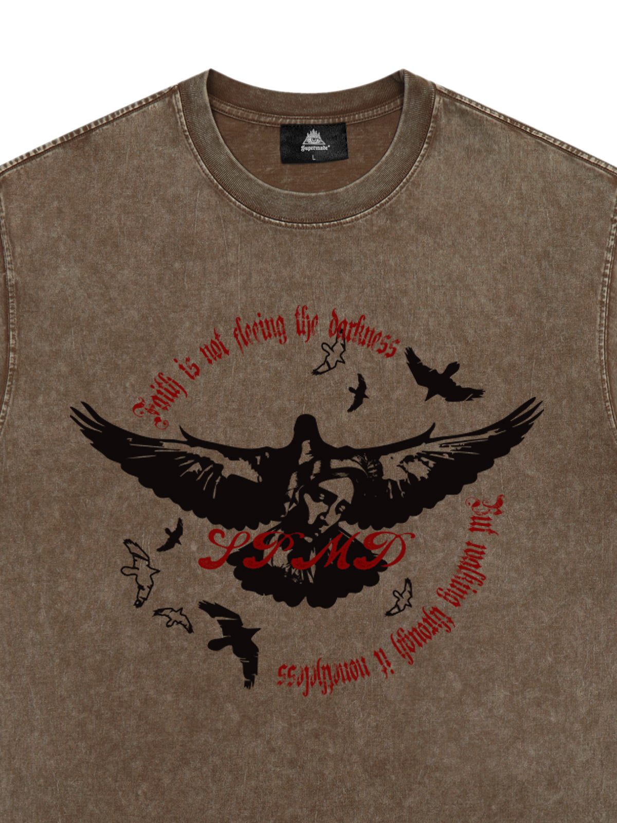 Original Vintage Washed Slogan Graphic T-Shirt