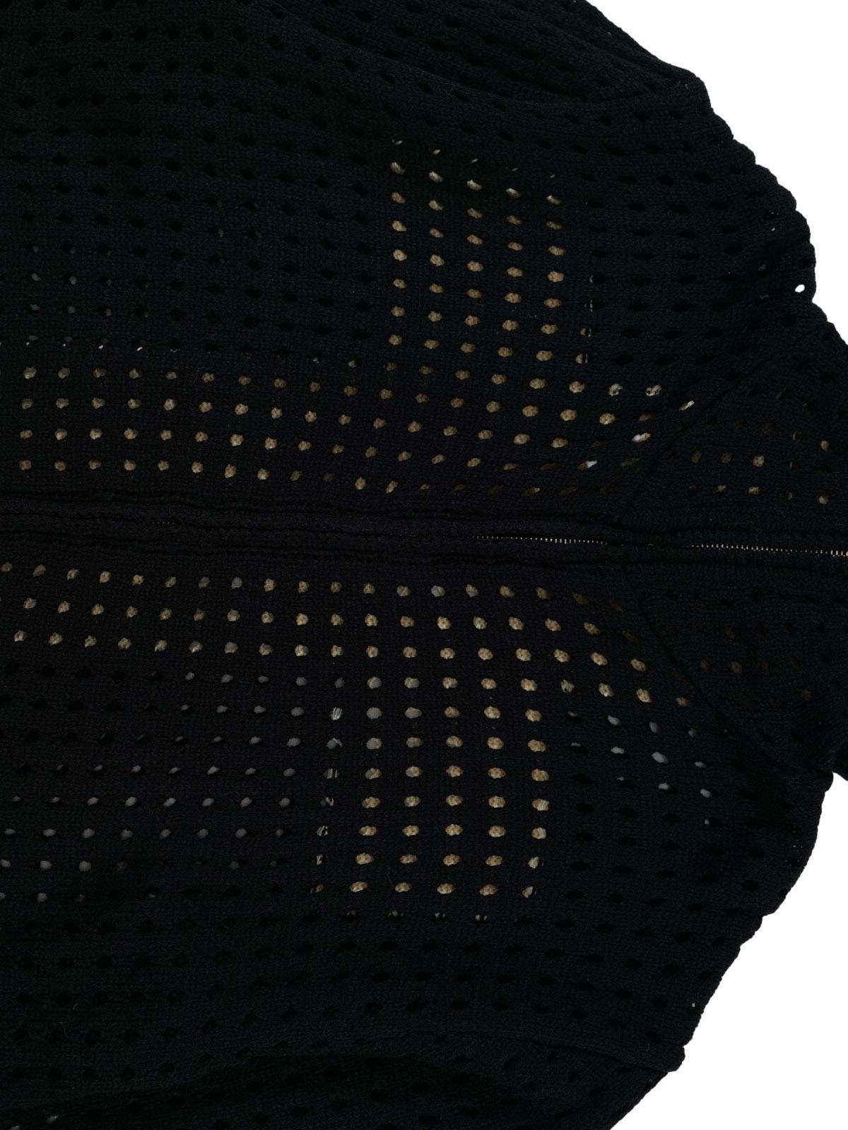 Thesupermade Cross Jacquard Full Zipper Hooded Jacket - 2254
