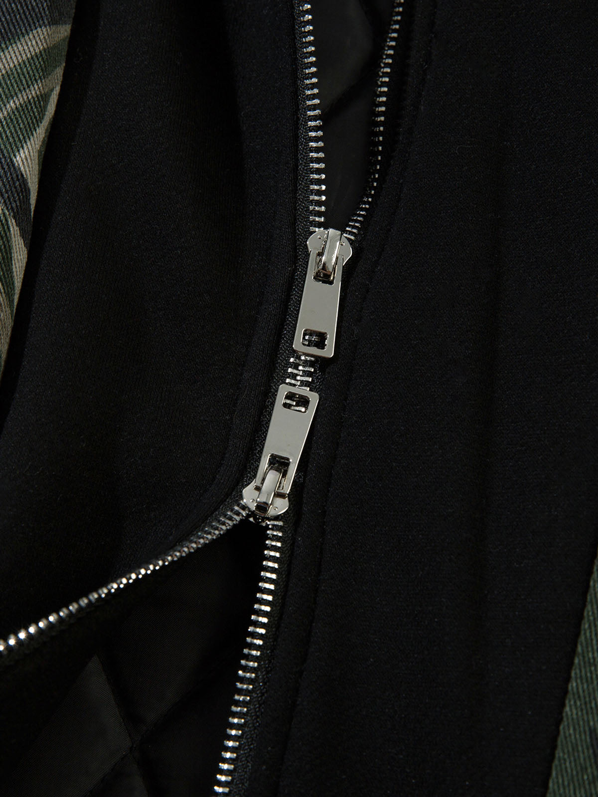 Thesupermade Camouflage Faux Two-piece Hooded Fleece Jacket Tracksuit - 2331