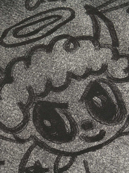 Oversized Angel Graphic T-Shirt