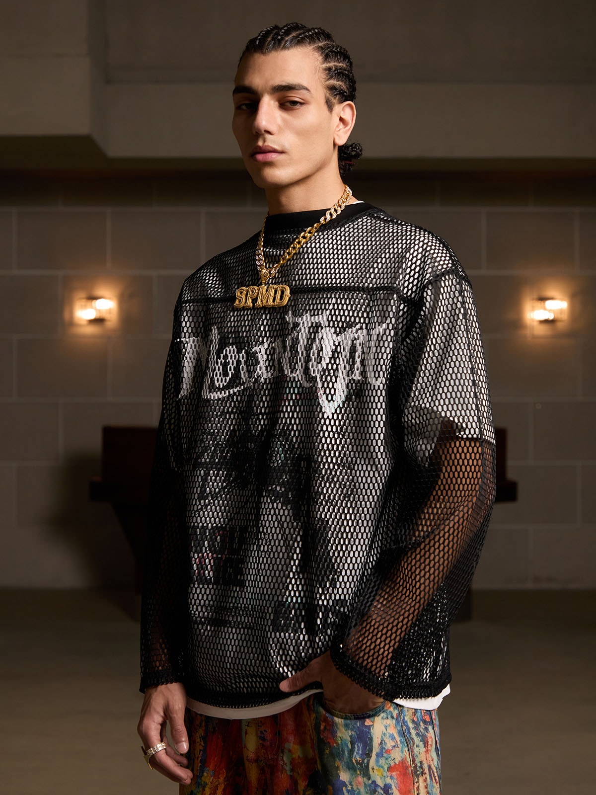 Retro Jersey Long Sleeves T-Shirt - 2347