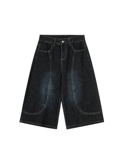 Cleanfit Stitched Barrel Jorts