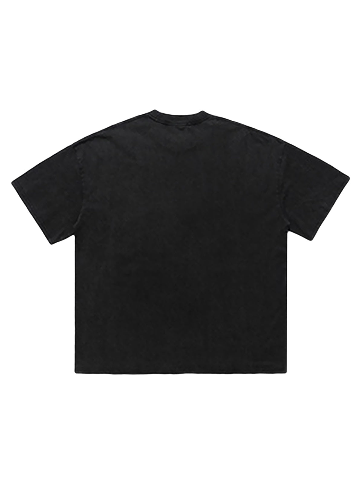 Street Washed Portrait Print T-shirt