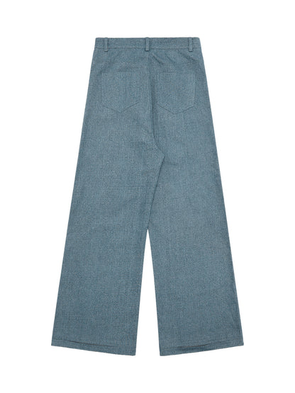 Original Gesture Print Baggy Jeans