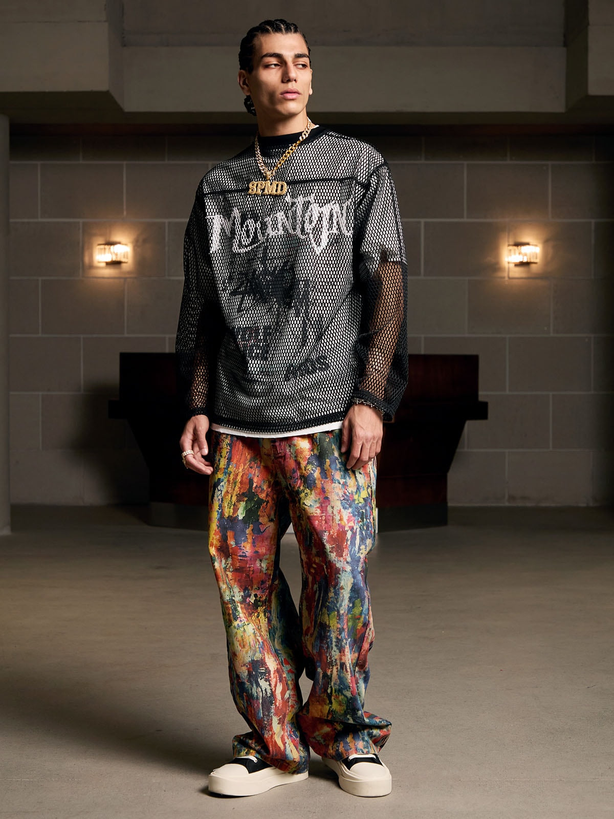 Retro Jersey Long Sleeves T-Shirt - 2347