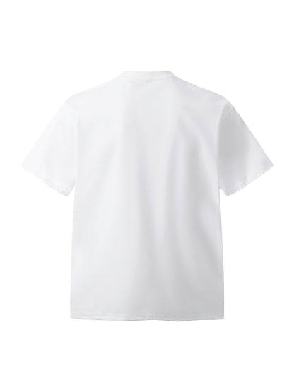 White Tiger Print T-Shirt